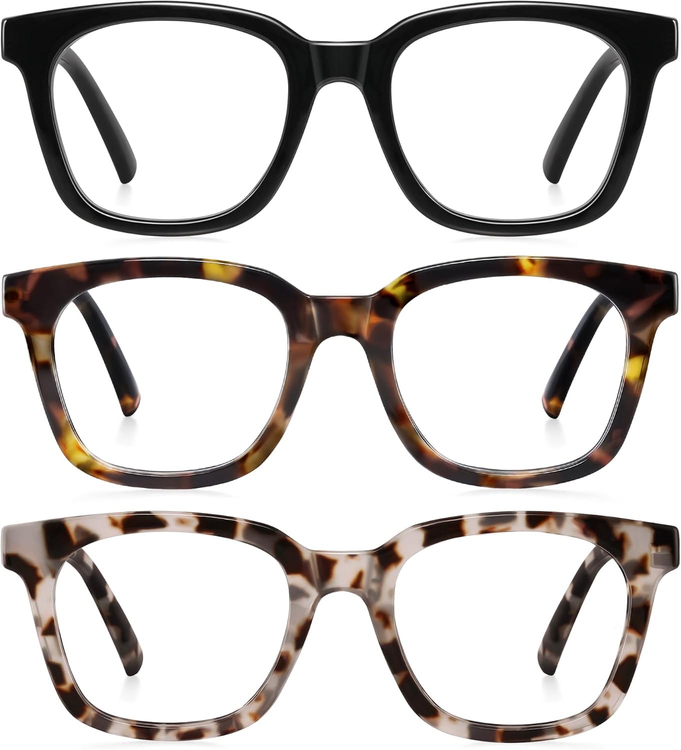AIMISUV Reading Glasses 3-Pack