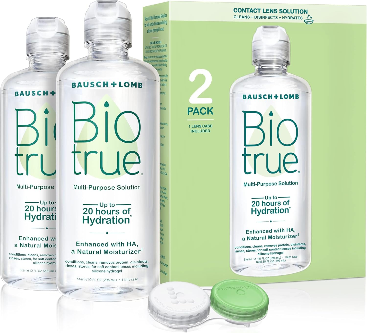 Biotrue Multi-Purpose Contact Lens Solution Twin Pack