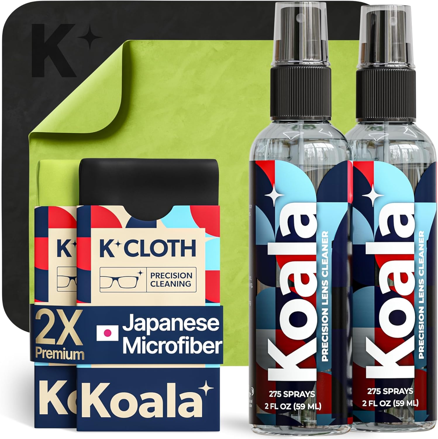 Eyeglass Lens Cleaner Spray Kit