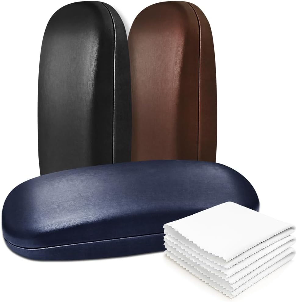 Hard Shell Glasses Case 3-Pack